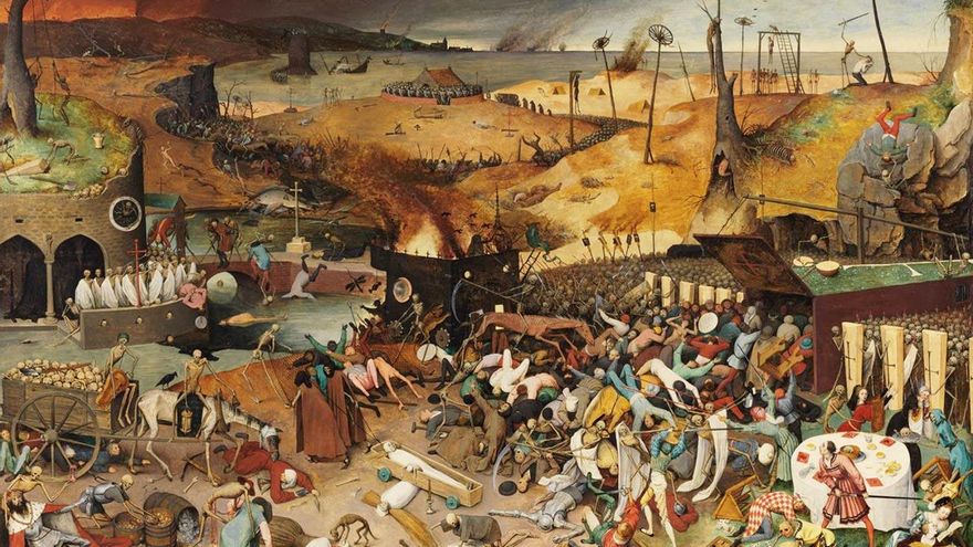 El triunfo de la Muerte de Pieter Brueghel el Viejo. // Museo del Prado