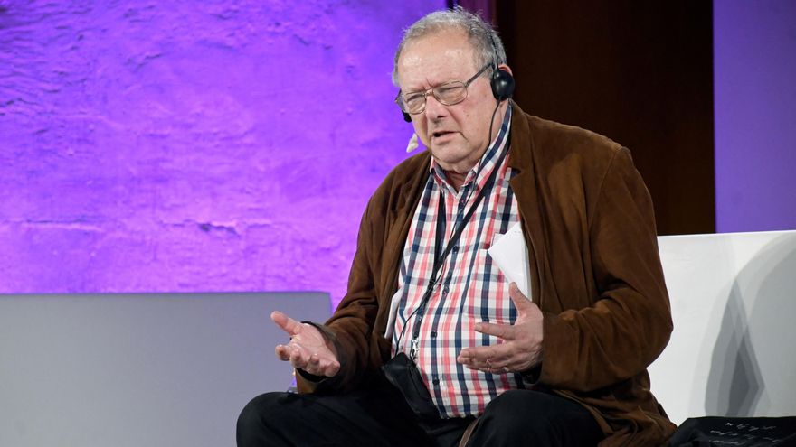 El periodista polaco Adam Michnik, premio Princesa de Asturias de Comunicación y Humanidades