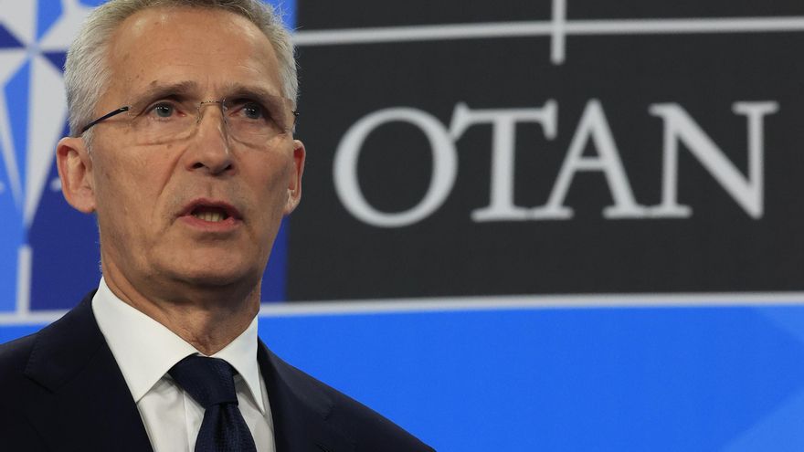 El secretario general de la OTAN, Jens Stoltenberg, durante la cumbre de la OTAN en Madrid en junio pasado. EFE/Zipi