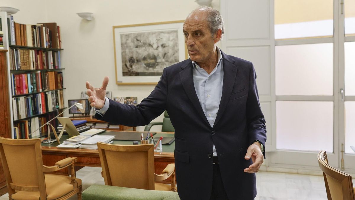 Francisco Camps ve "apetecible" una batalla electoral con Mónica Oltra, pero se postula para la Generalitat Valenciana