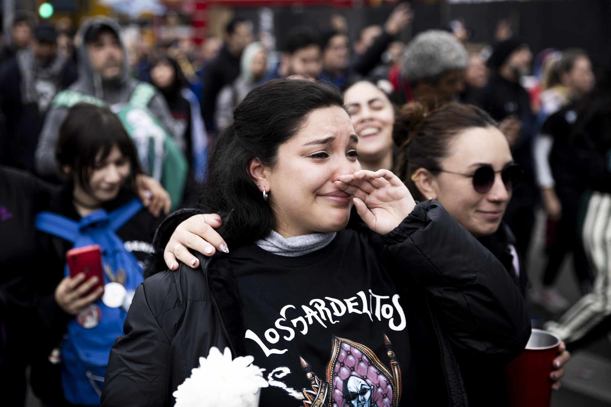 Emoción, respeto, homenajes y un eterno "gracias": la despedida al Indio Solari, en fotos