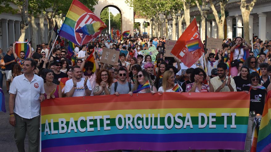 Manifestación del Orgullo 2022 en Albacete