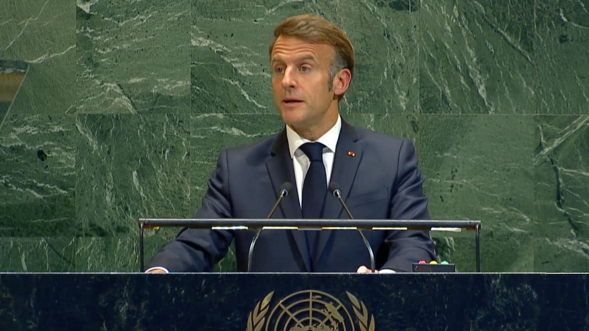 El presidente francés, Emmanuel Macron.