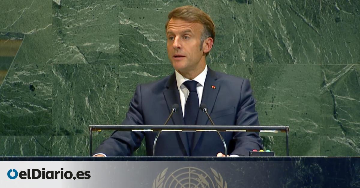 Francia reconoce el Estado de Palestina: “Es la única solución que va a permitir la paz para Israel”