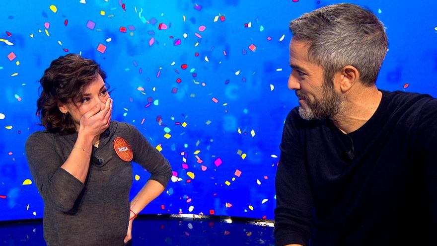 El bote de Rosa en 'Pasapalabra' arrasa con 3.7 millones en Antena 3 (36.8%) y un sideral 45.5% en su minuto de oro