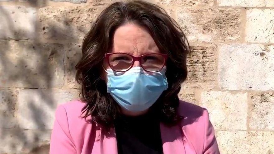 Oltra comparecerá en las Corts Valencianes para dar "todas las explicaciones" sobre el caso por el que ha sido condenado su exmarido por abuso a una menor tutelada