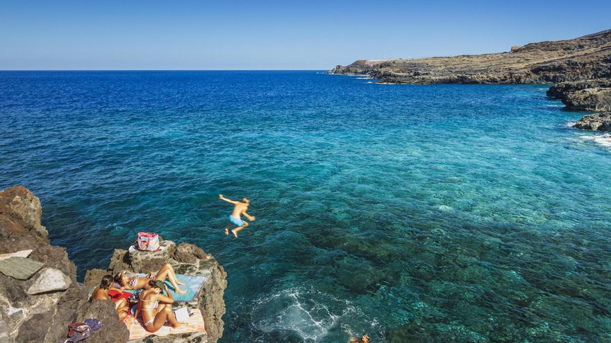 Tamaduste, en El Hierro.
