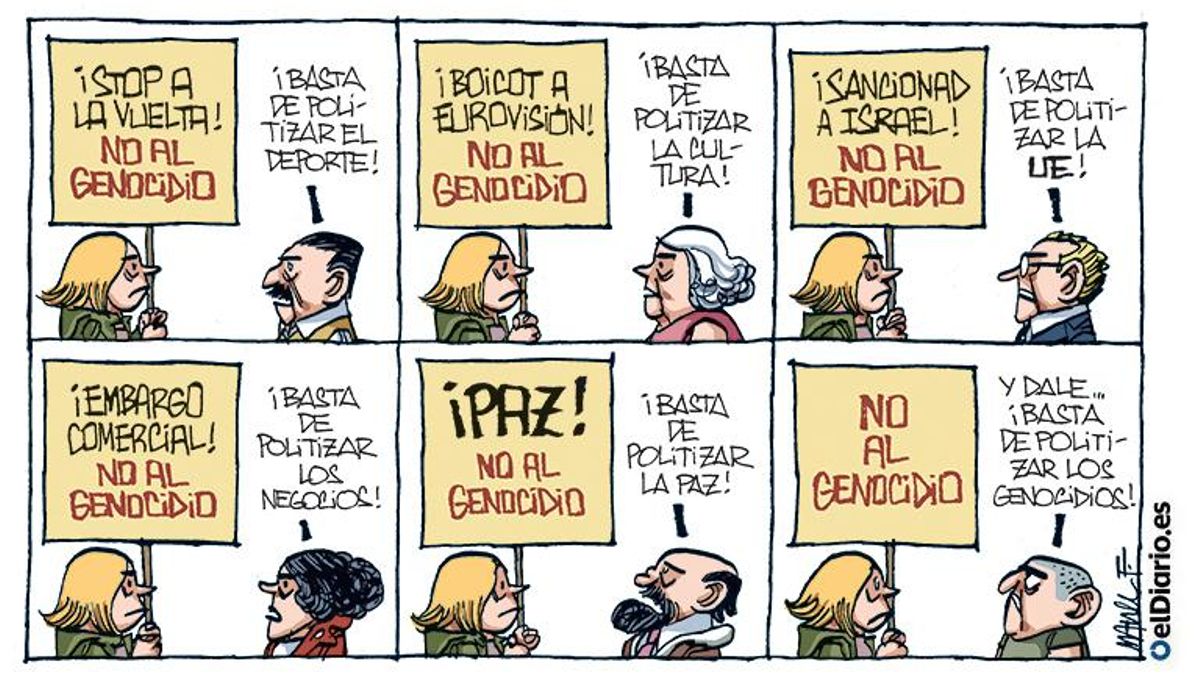 No al genocidio