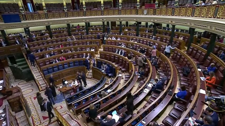 Pleno del Congreso de los Diputados.