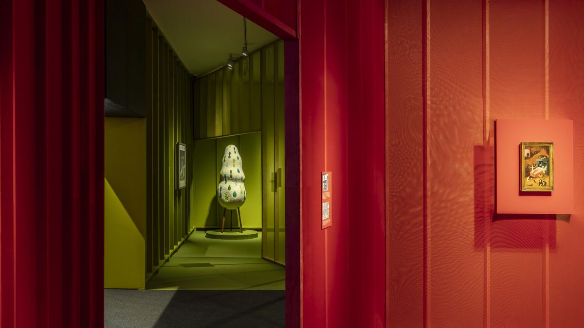 La exposición 'A la manera del Bosco'