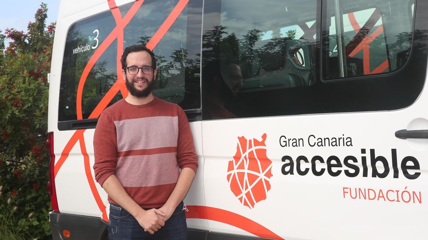 Carlos Carrión, gerente de la Fundación Gran Canaria Accesible.