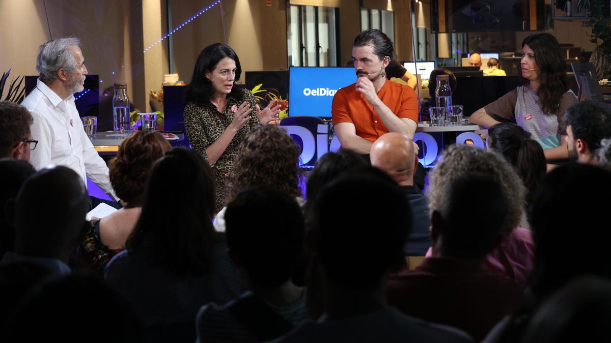 Delia Rodríguez responde a una de las preguntas planteadas por los socios de elDiario.es