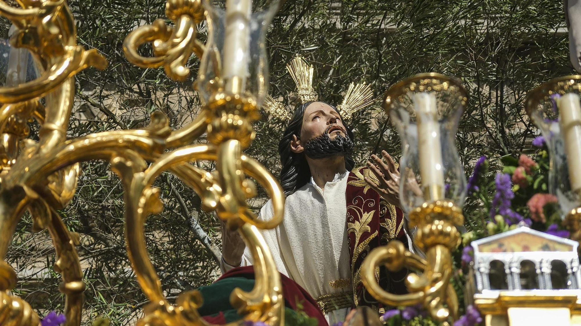Salida procesional de la Hermandad del Huerto, en imágenes