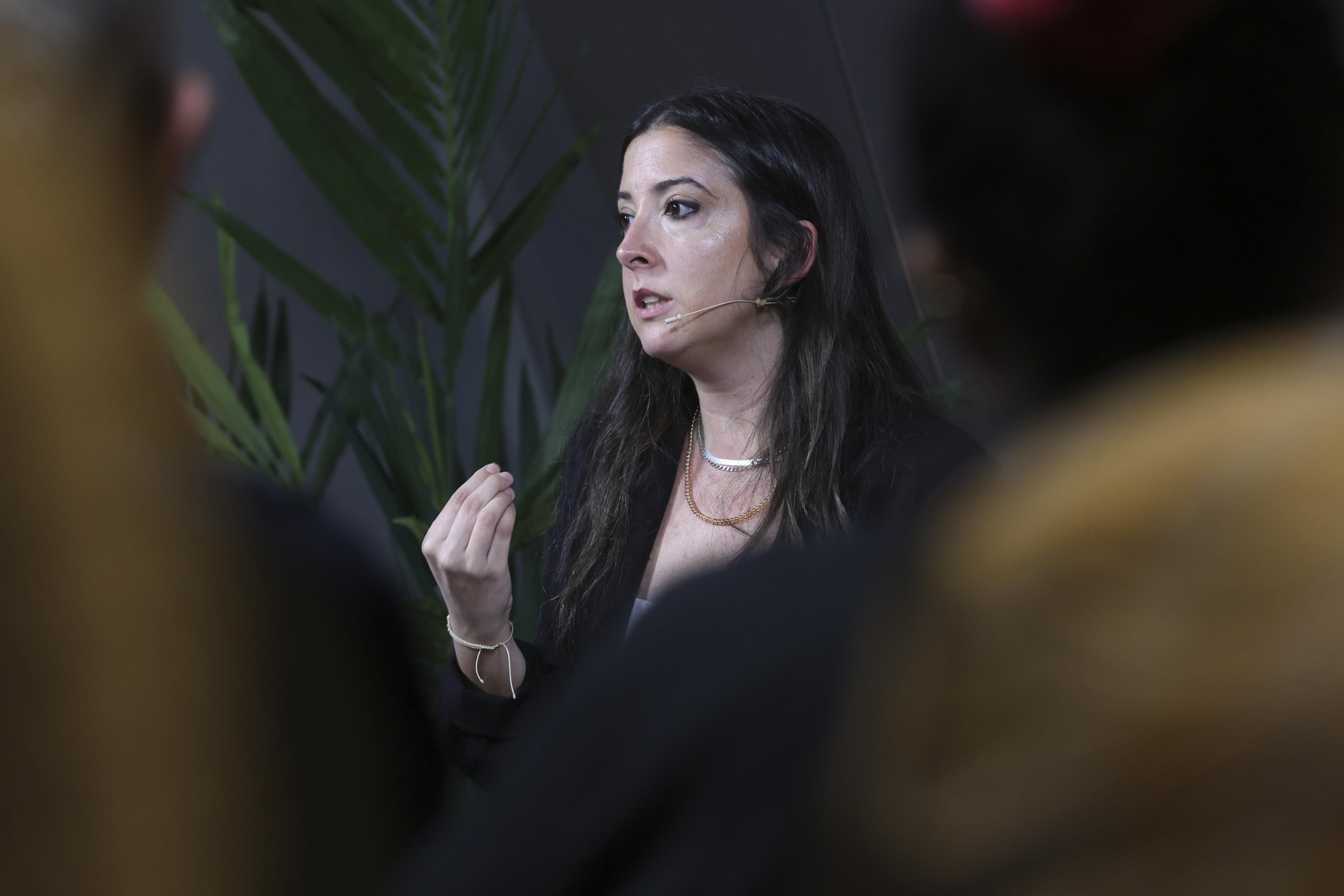 En la redacción con Gabriela Sánchez, en imágenes