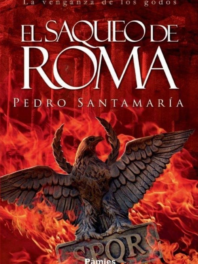 Portada de 'El saqueo de Roma', de Pedro Santamaría.
