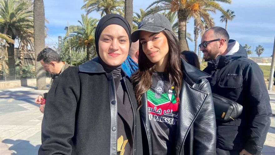 Wesam Hamada, este jueves, en Barcelona