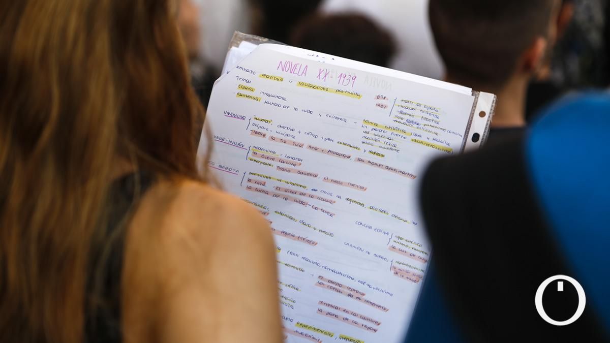 Pruebas de Evaluación de Bachillerato para el Acceso a la Universidad (Archivo).
