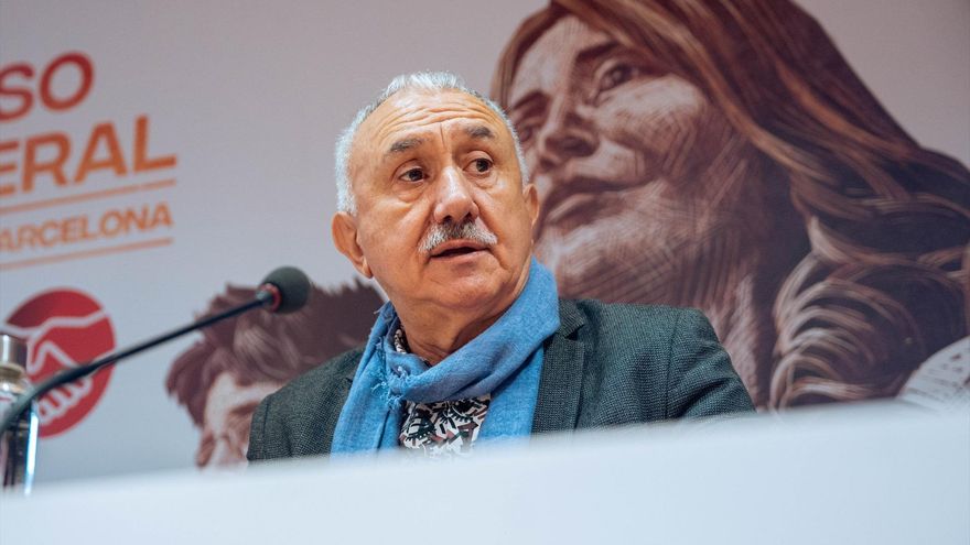 EuropaPress 6294689 secretario general ugt pepe alvarez interviene rueda prensa sede sindicato