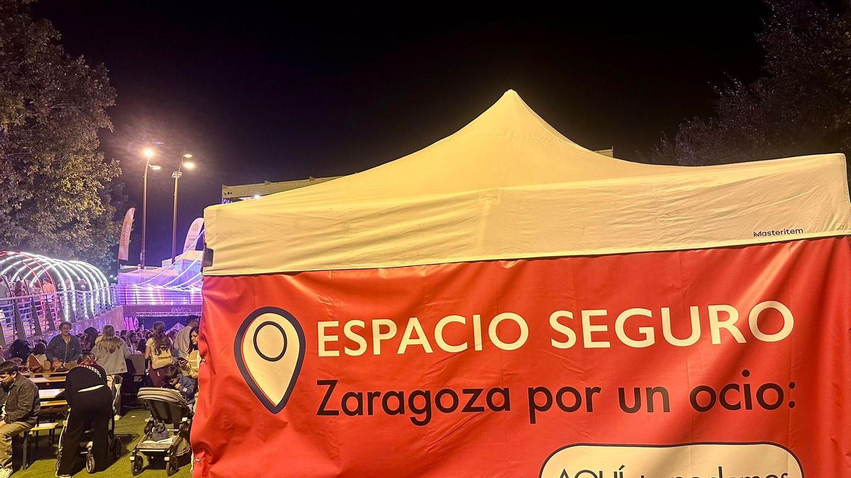 El feminismo zaragozano denuncia la sustitución de los puntos violeta: "Nos quieren borrar del mapa"
