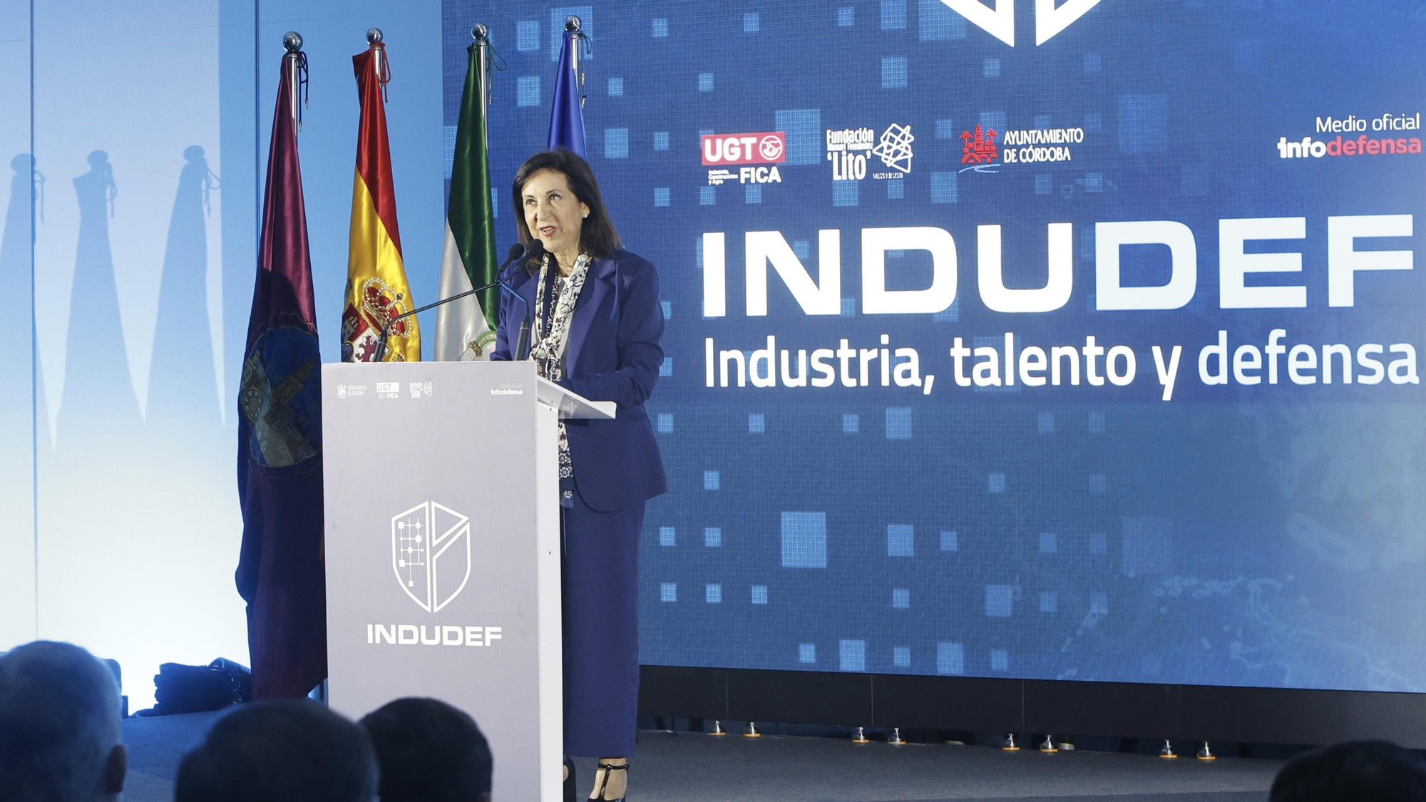 El Rey Felipe VI asiste a la jornada de clausura del Foro Indudef