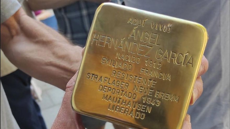 'Stolpersteine' de Lavapiés: las 13 baldosas doradas que recuerdan a otros tantos vecinos enviados a campos de exterminio nazis