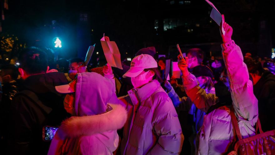 China, expectante tras un fin de semana de protestas inéditas