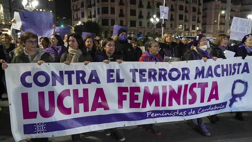 Las Asambleas Feministas de Cantabria llaman a manifestarse el 25N con el lema 'Ni violencias machistas, ni actitudes fascistas'
