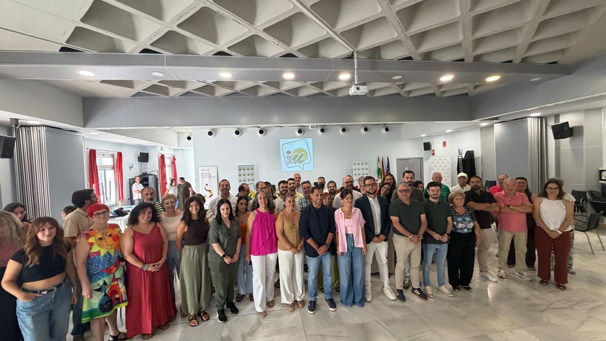 Rego en la Coordinadora Provincial de IU en Córdoba.