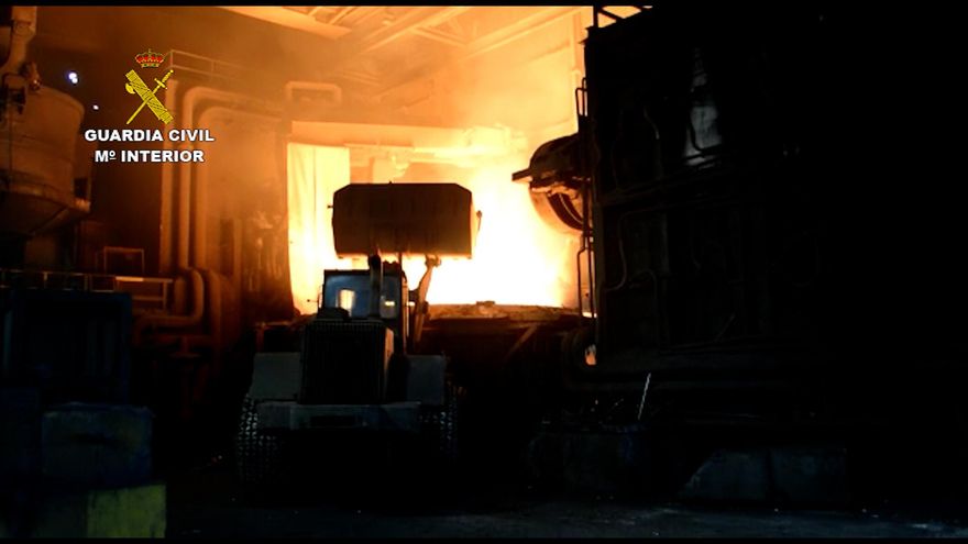 Fundición de las armas