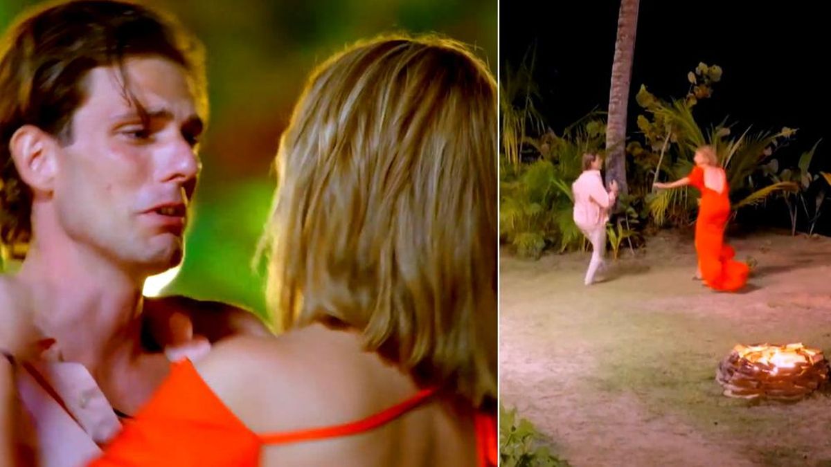 Nacho de Borbón y Sandra Barneda en 'La isla de las tentaciones'