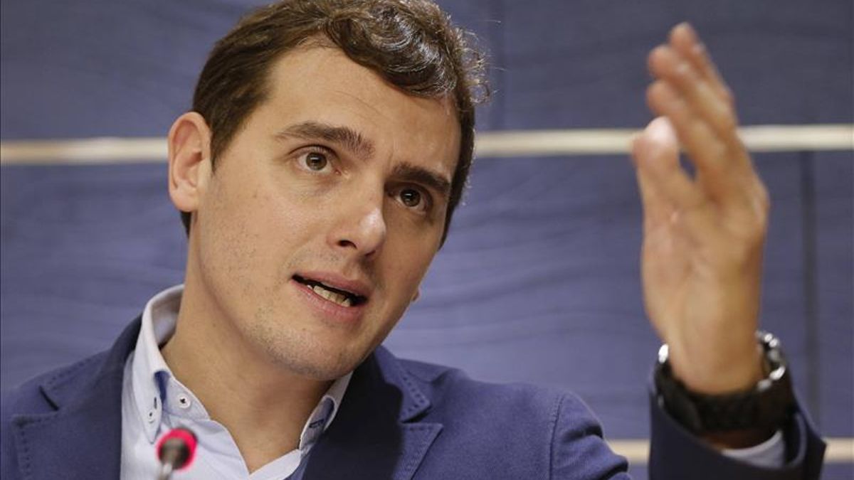 El líder de Ciudadanos, Albert Rivera.