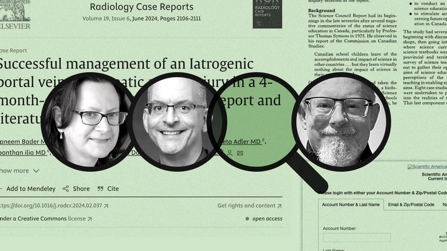 De profesión, 'cazafraudes' científicos