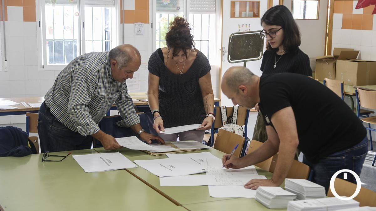 Votaciones 28M en CEIP Alcalde Jiménez Ruiz