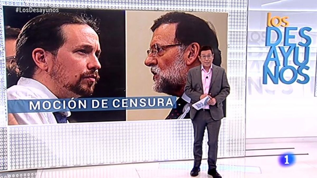 TVE explica la ausencia de Podemos en 'Los Desayunos' durante la moción