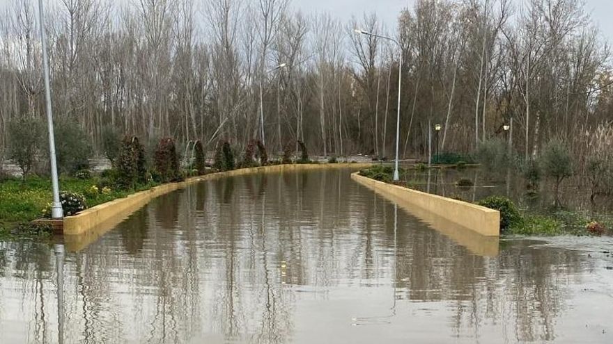 Los desbordamientos obligan a cortar la CM-5002 y el acceso a una urbanización en Cardiel de los Montes