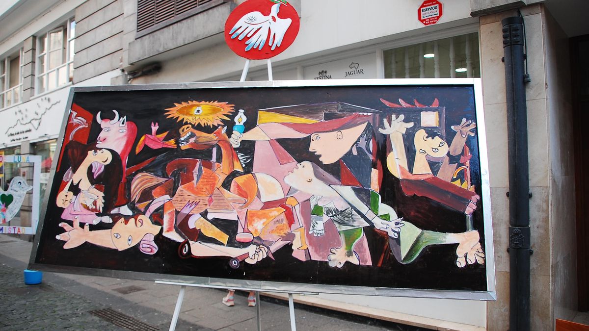 Las escuelas unitarias de La Palma celebran un nuevo  encuentro por la paz con el lema ‘Navegando todos juntos’