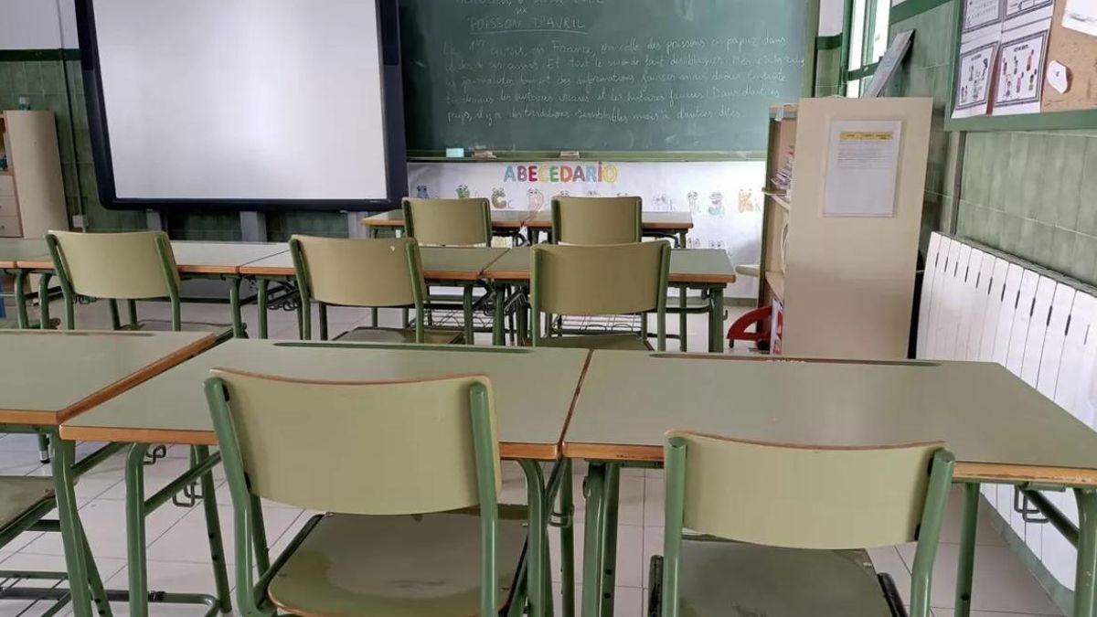 Aula de un colegio. (EUROPA PRESS)