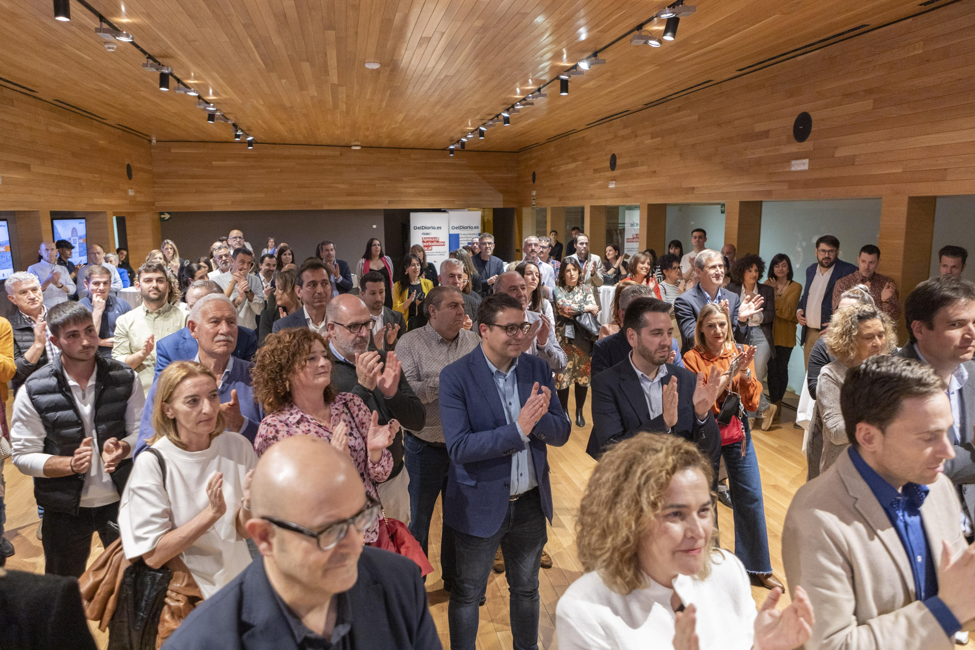 Foto general del público en el Espacio Lagares