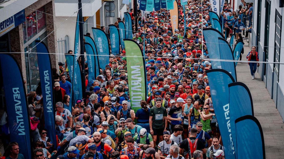 Un momento de la Reventón El Paso Fred.Olsen Express 2024.