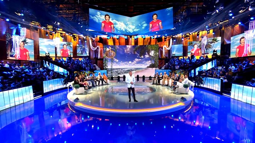 El plató de 'Supervivientes 2023', abarrotado de público