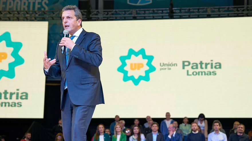 Ya en plena campaña, Massa prometió dejar "sudor y sangre para garantizar el triunfo de Unión por la Patria"