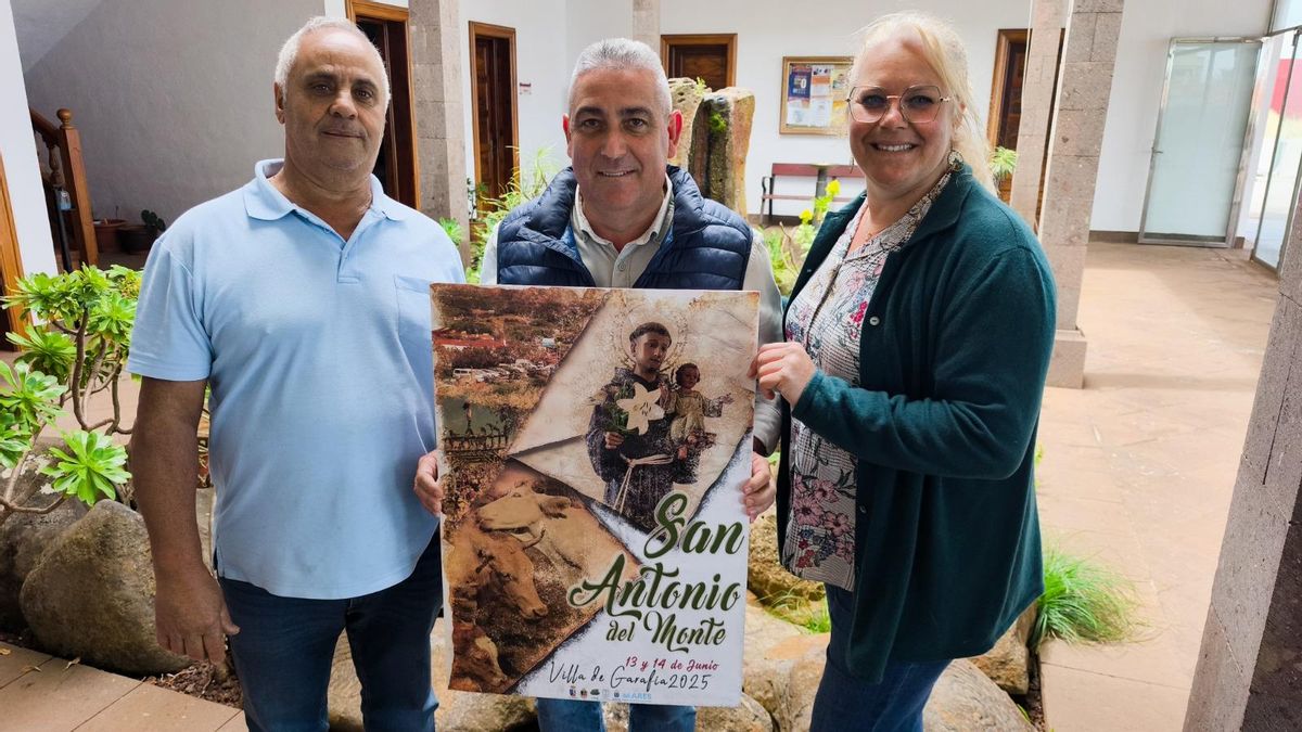 Presentación del cartel de San Antonio del Monte.