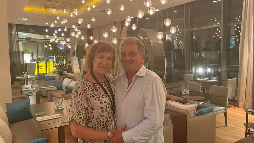 Sharon y Gregorio, propietarios del 222ºSW Restaurante