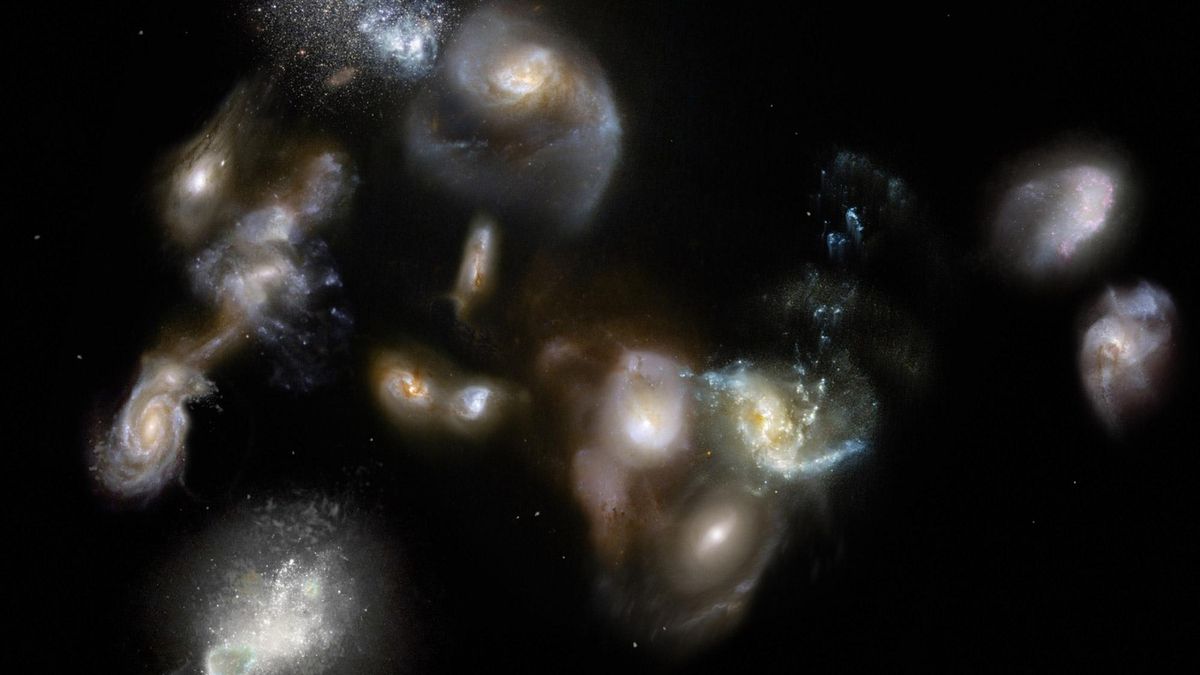 Detectan un gas tan caliente y antiguo en un cúmulo de galaxias que desafía los modelos cosmológicos