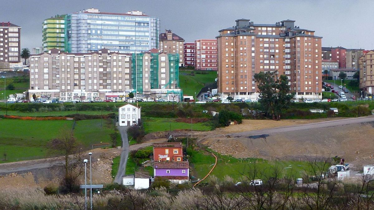 La vivienda de Amparo Pérez en la Vaguada de Las Llamas de Santander.