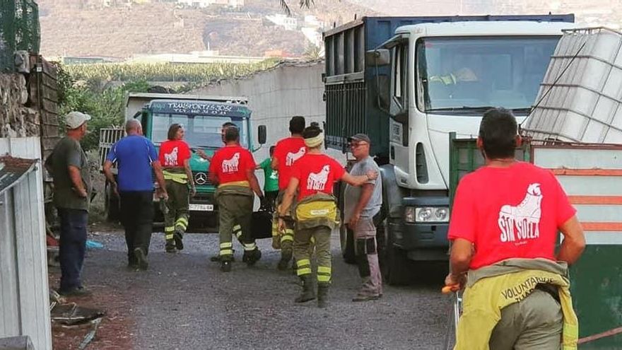 El PP propone homenajear al grupo de voluntarios los `Sin Suela´ de Tijarafe