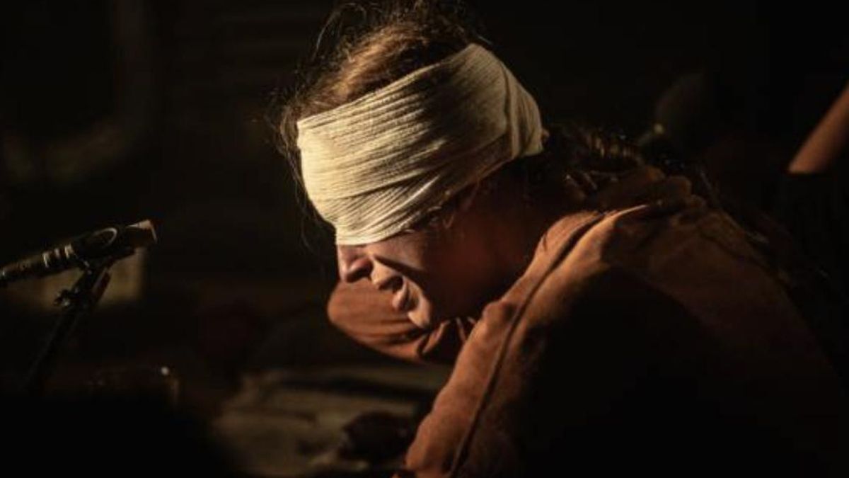 Una escena de la obra teatral "Gaviota", dirigida por Guillermo Cacace.