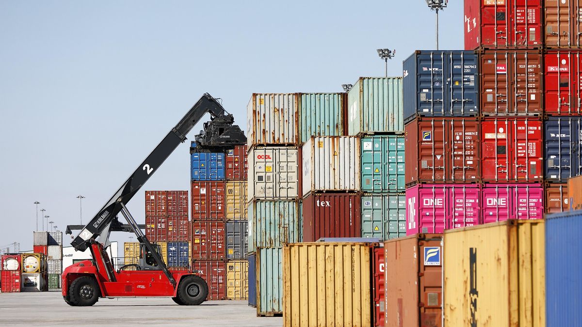 Exportaciones desde la terminal intermodal de Plaza.