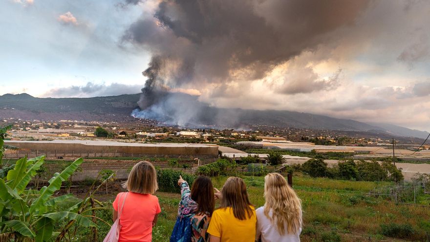 Avance de la lava en La Palma. / FOTO: Abián San Gil Hernández