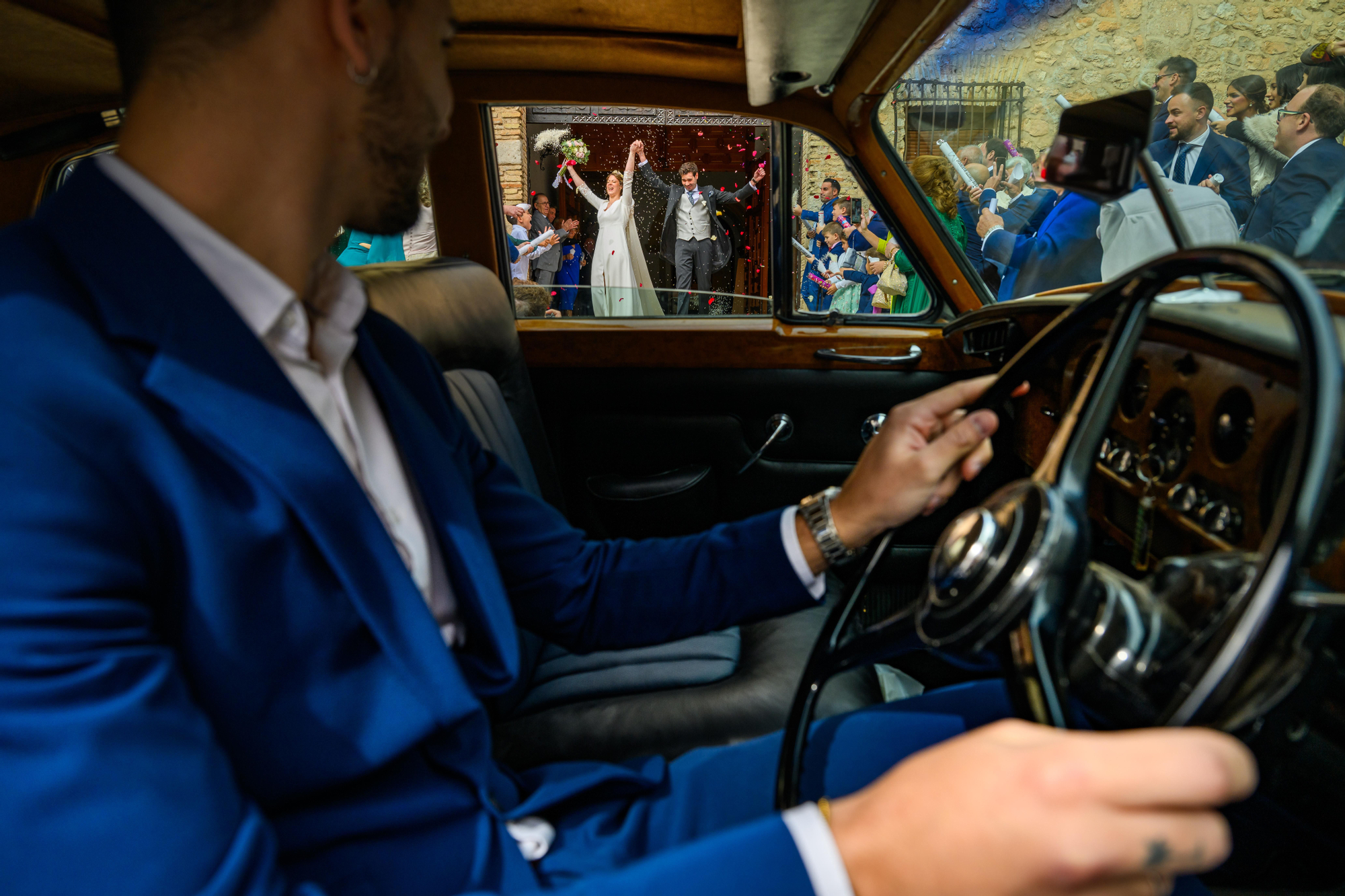 Imagen de una boda fotografiada por David Copado
